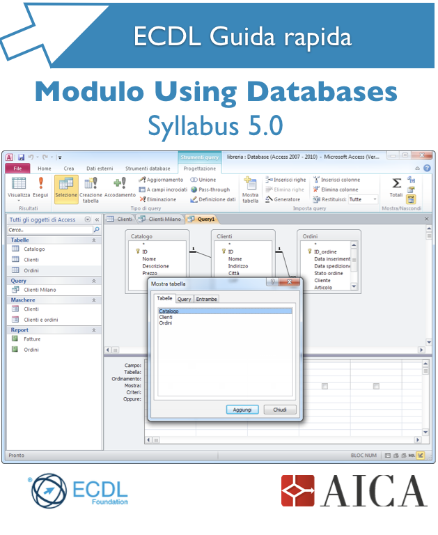 Guida rapida ECDL -  Using Databases Syllabus 5.0